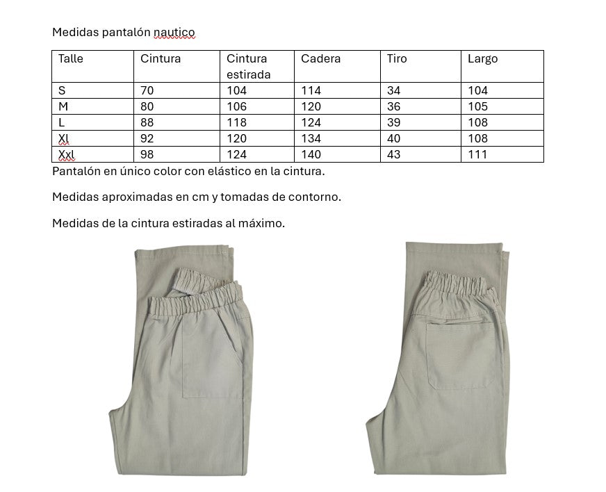 Pantalon nautico jps
