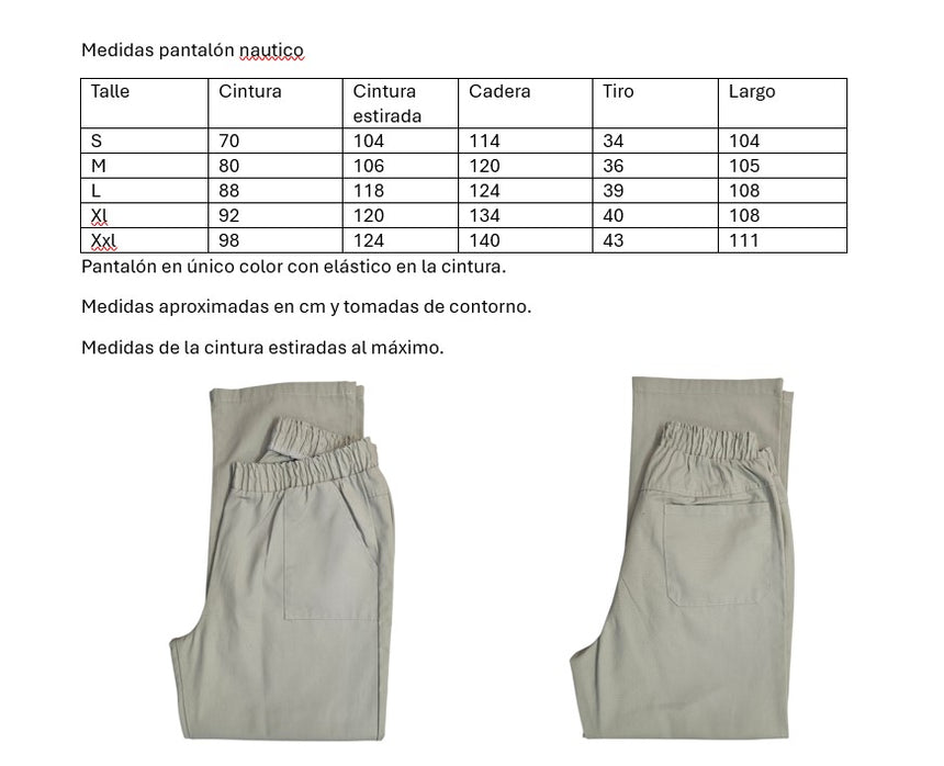 Pantalon nautico jps
