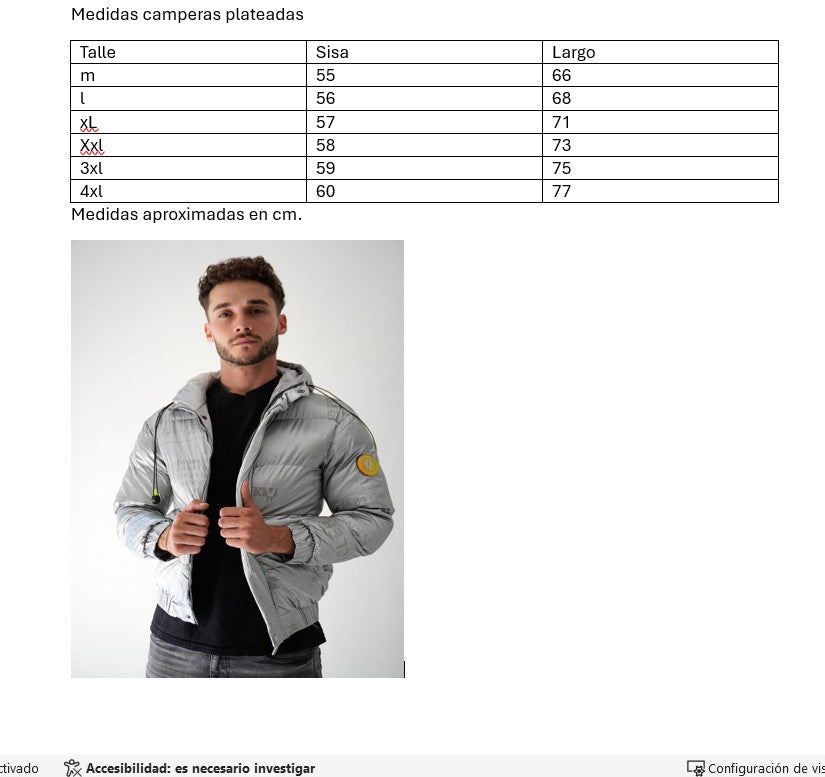 Campera \Modelo 9209