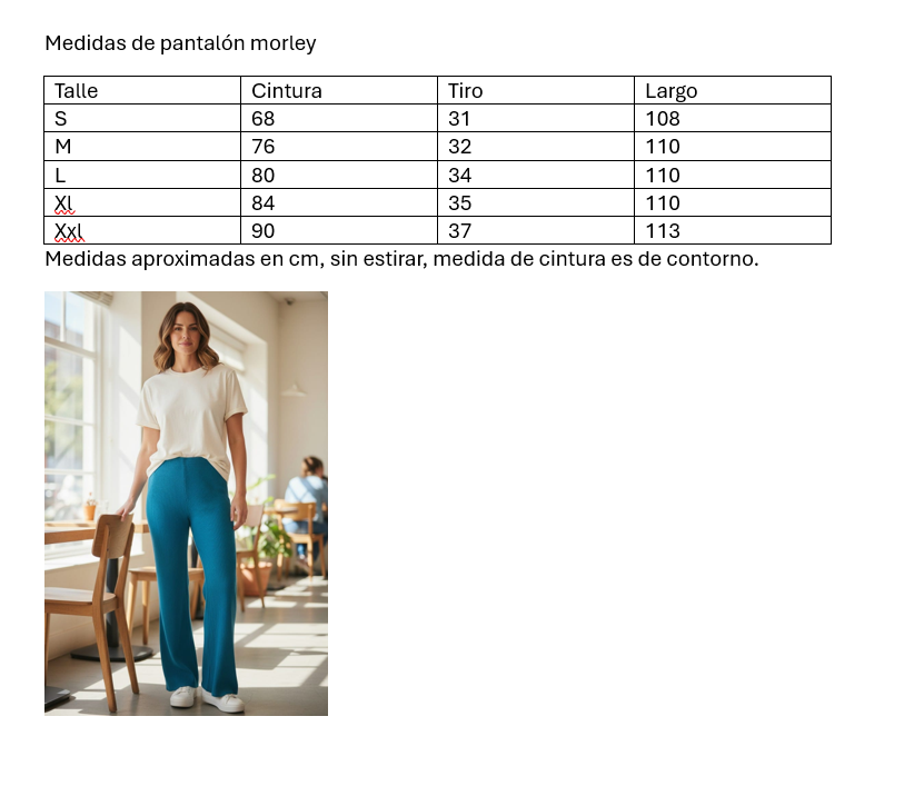 Pantalon morley