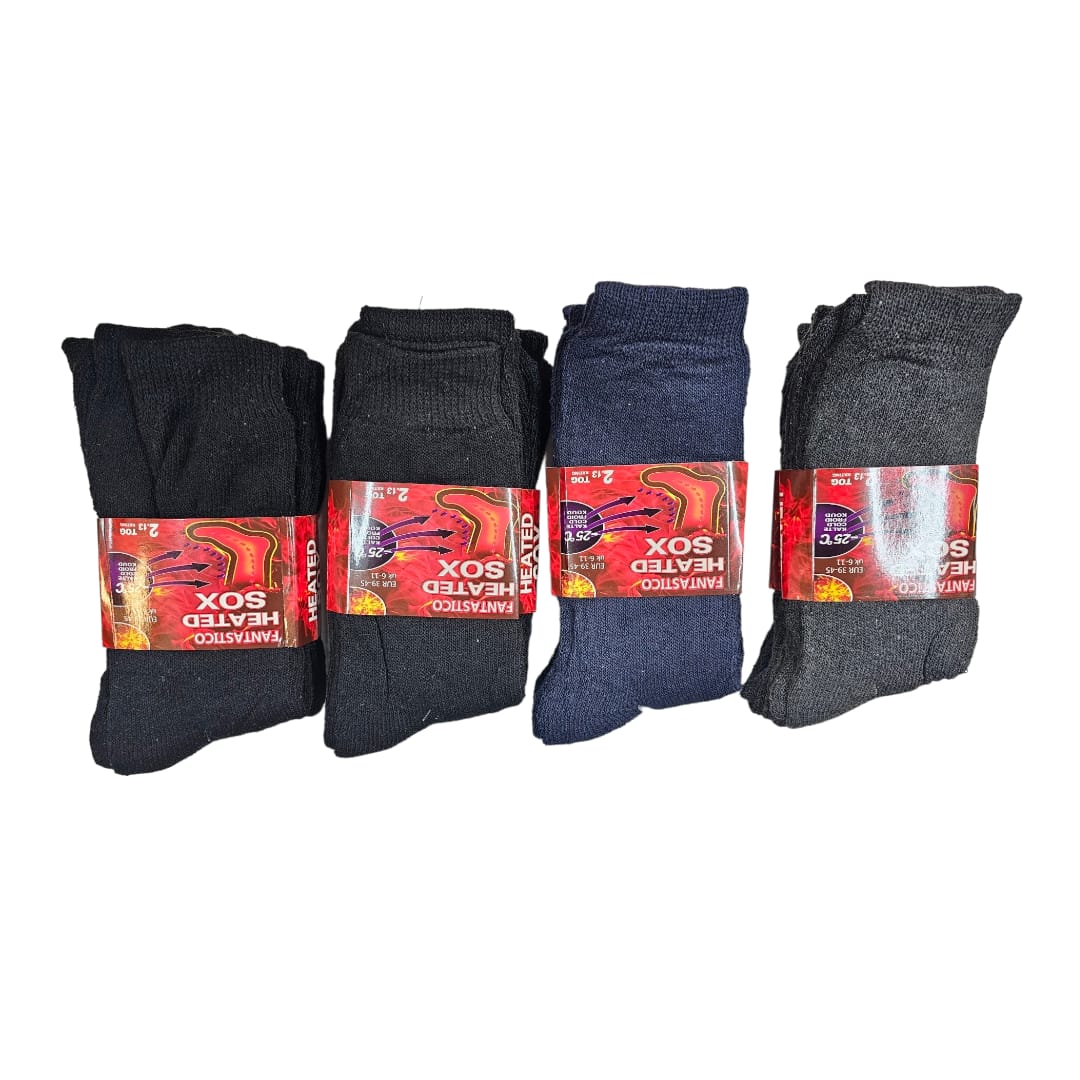 pack de 3 pares de merdias termicas