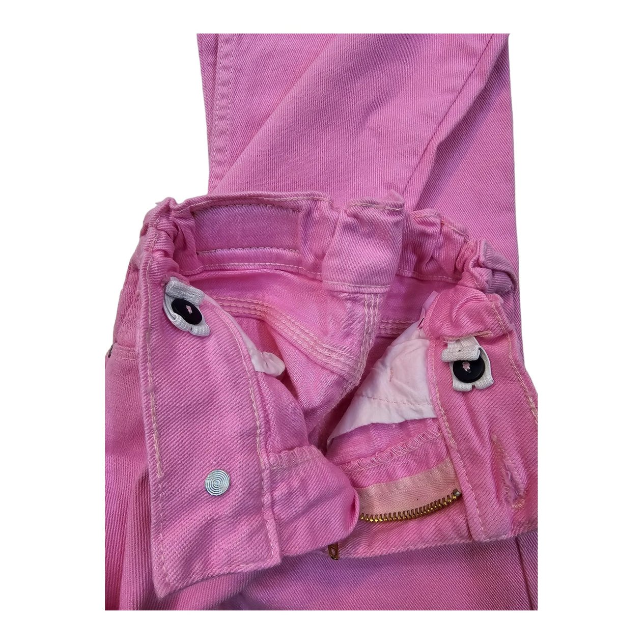 Wide leg kids rosado