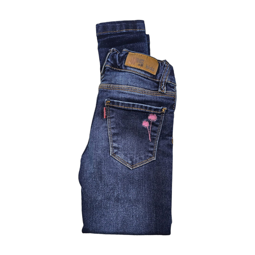 Skinny kids con bordado