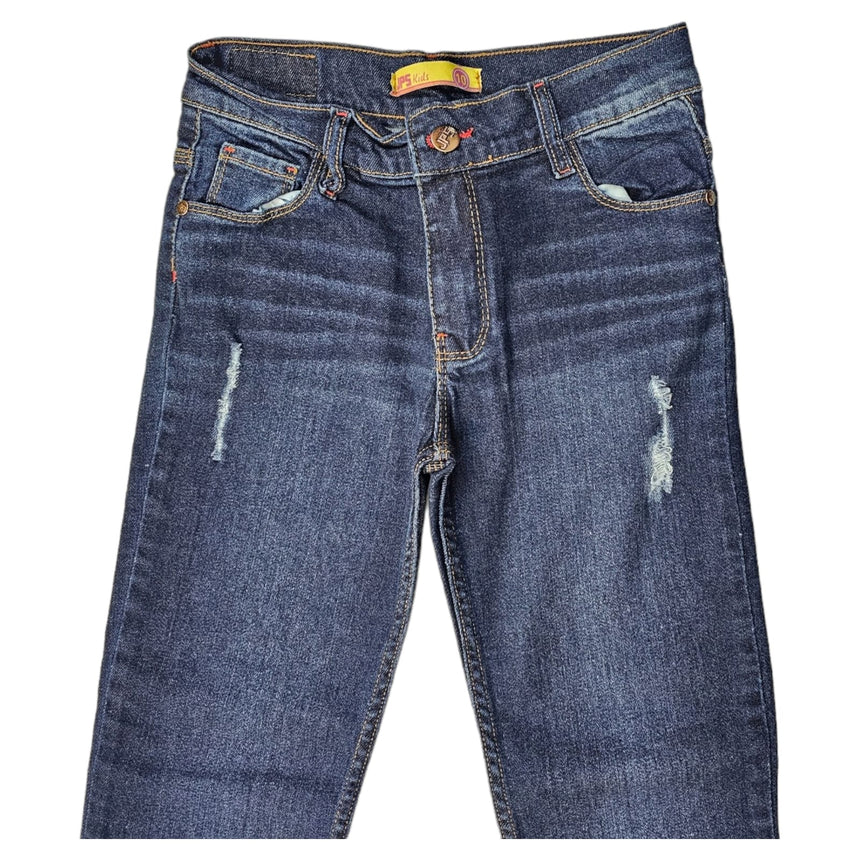 Jean para varon oscuro con roturas