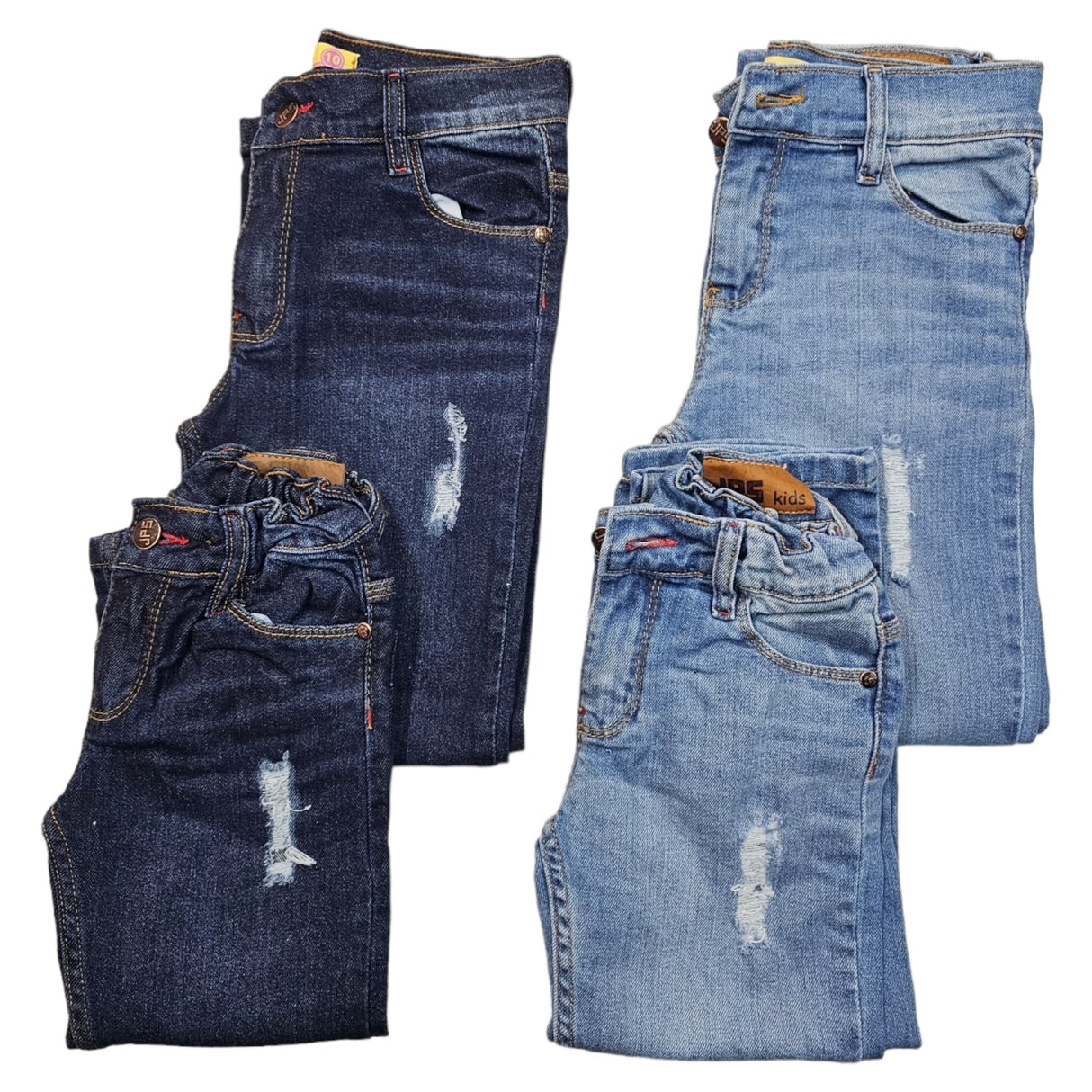 Jean para varon oscuro con roturas