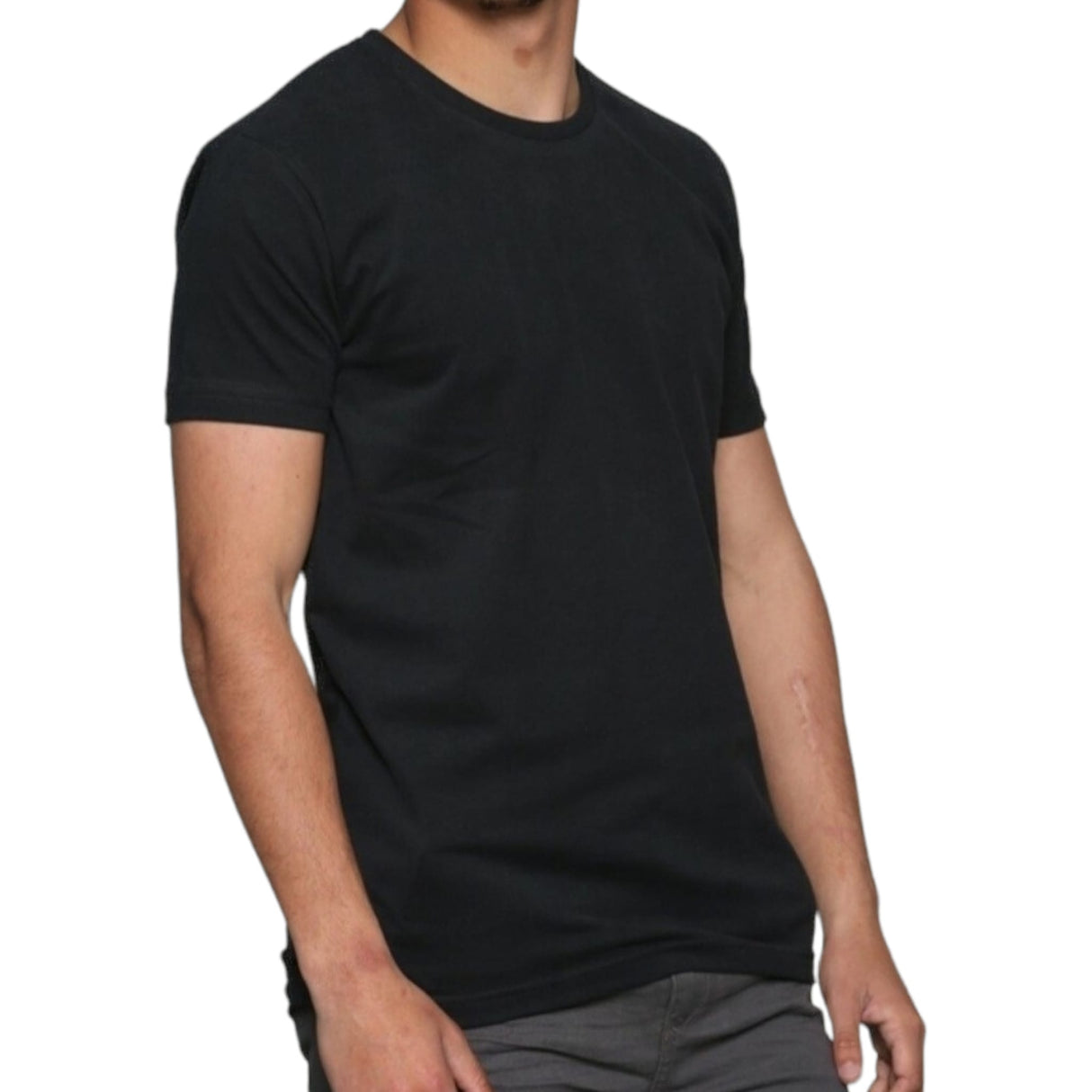 Remera manga corta basica