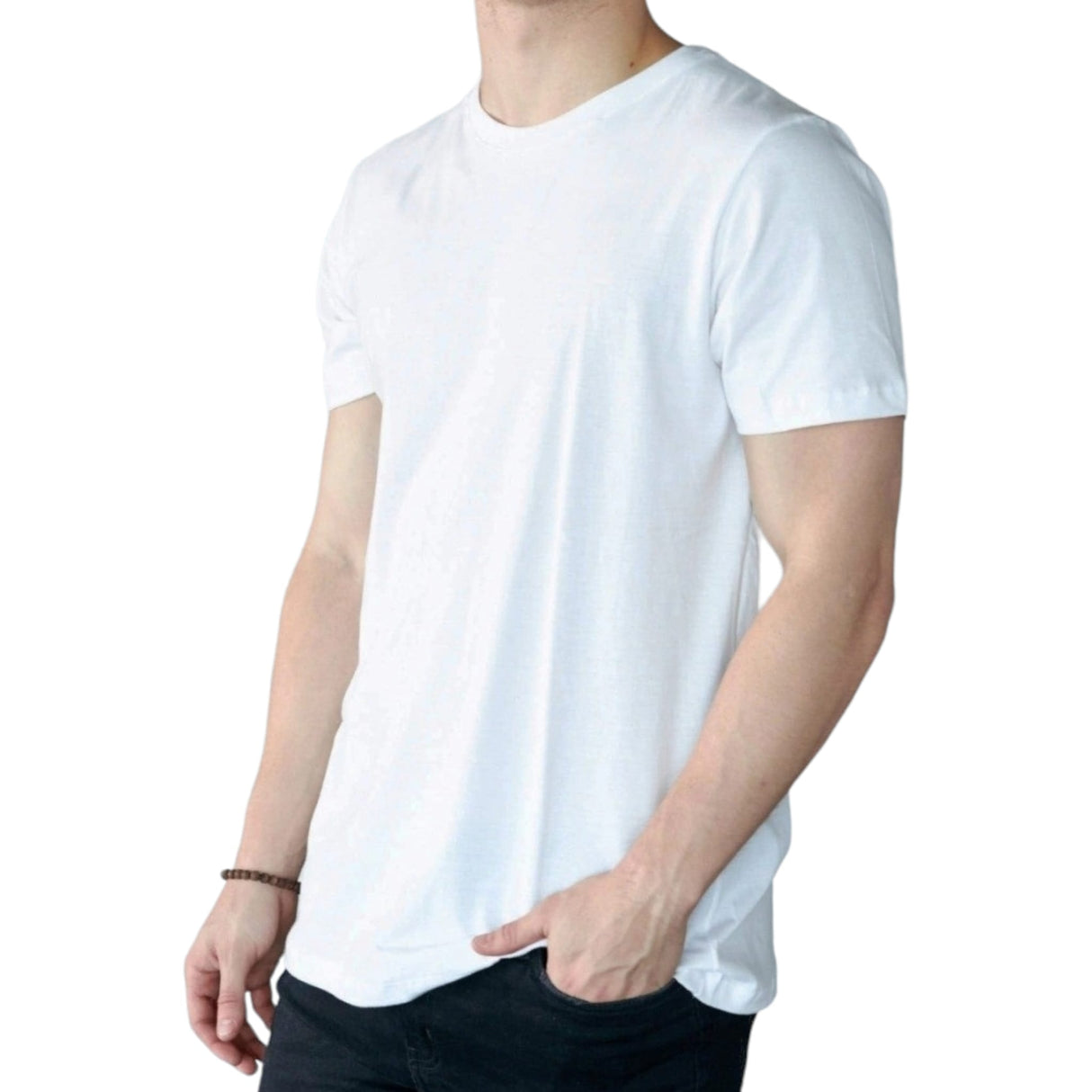 Remera manga corta basica