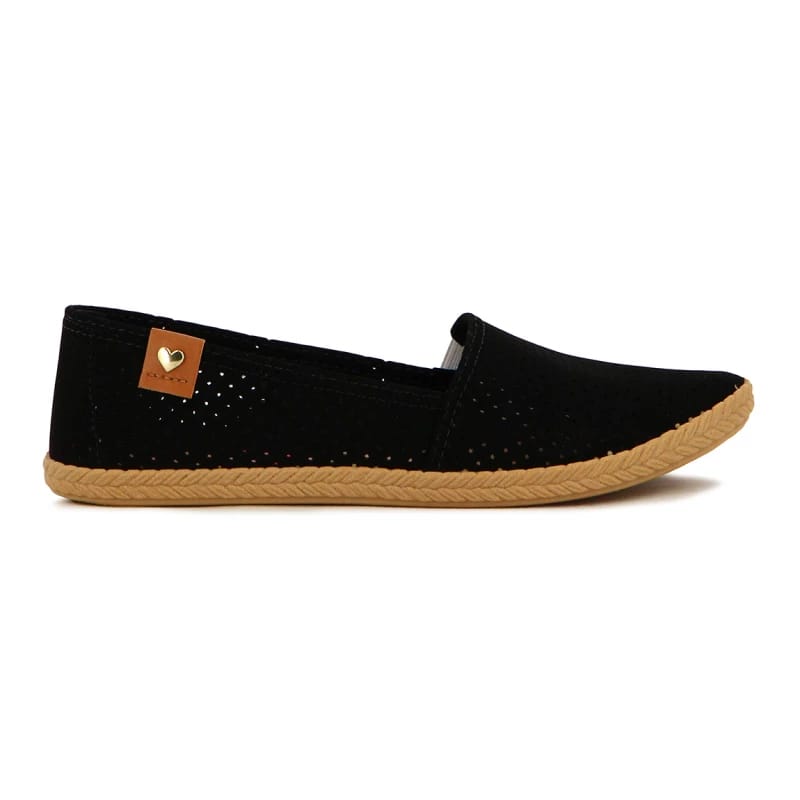 Copia de Moleca Zapatilla Casual Calada negro