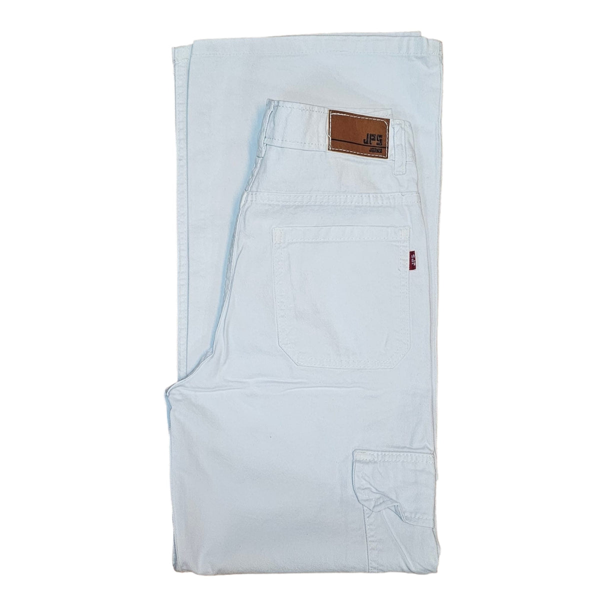 Jean cargo ancho sin licra