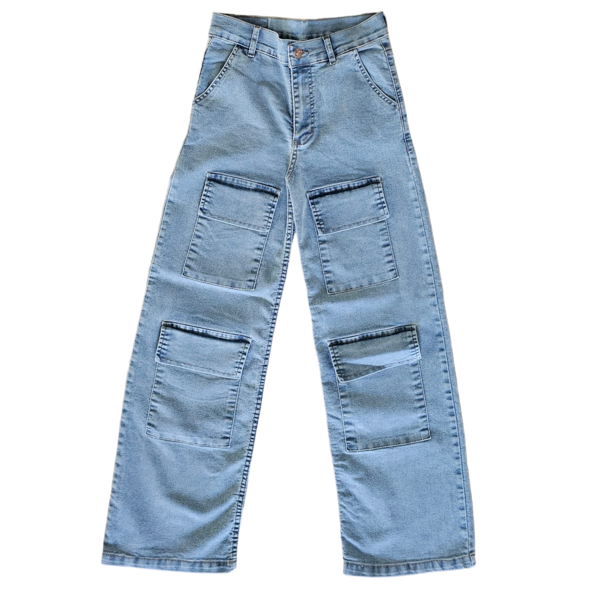 Jean Anlo Femme Taille 25, Bleu, Regular, D'occasion Très Bon état