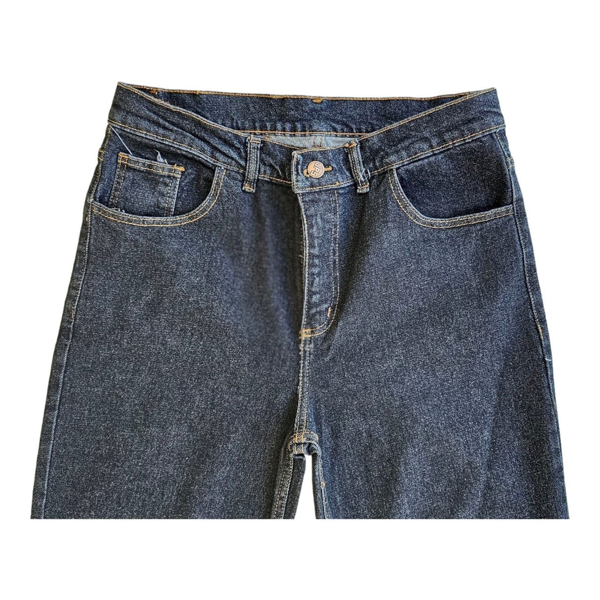 Jean clasico en tono azul oscuro