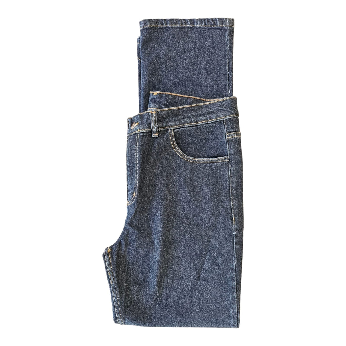 Jean clasico en tono azul oscuro