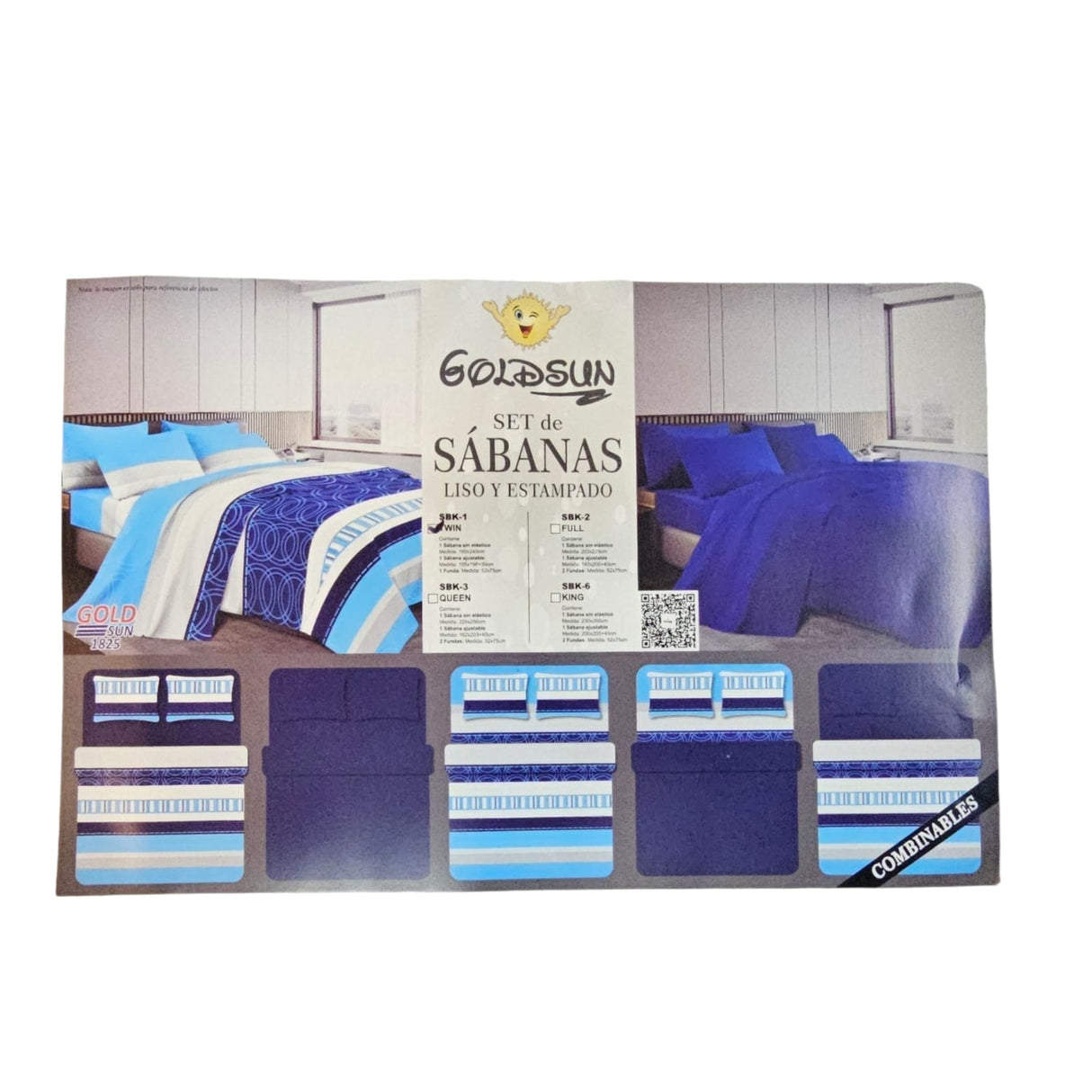 Sanabas 1 plaza y media combinables