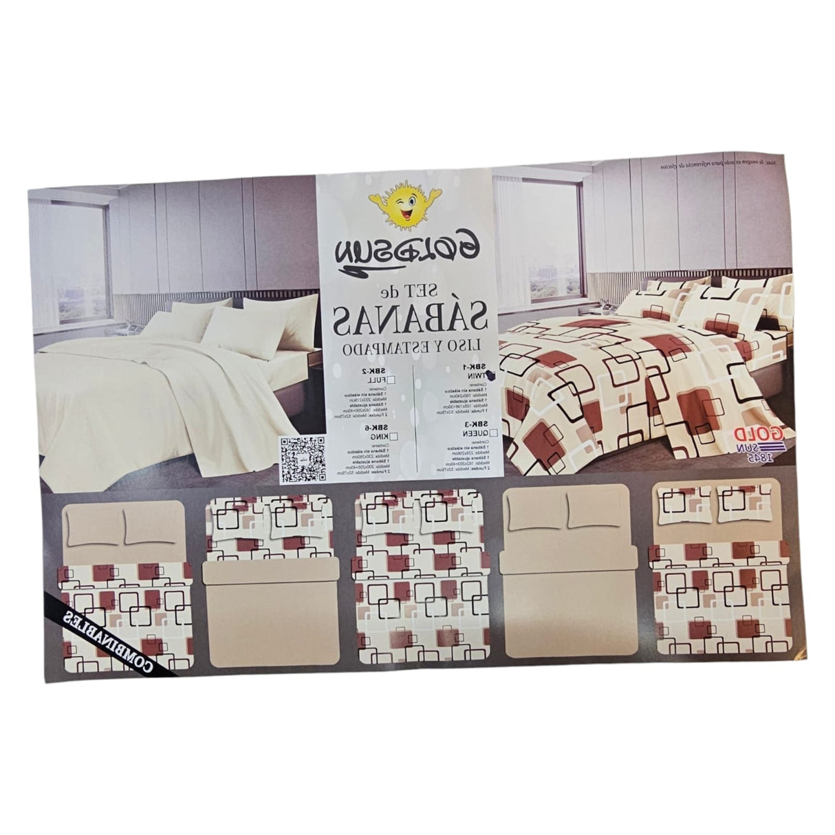 Sanabas 1 plaza y media combinables