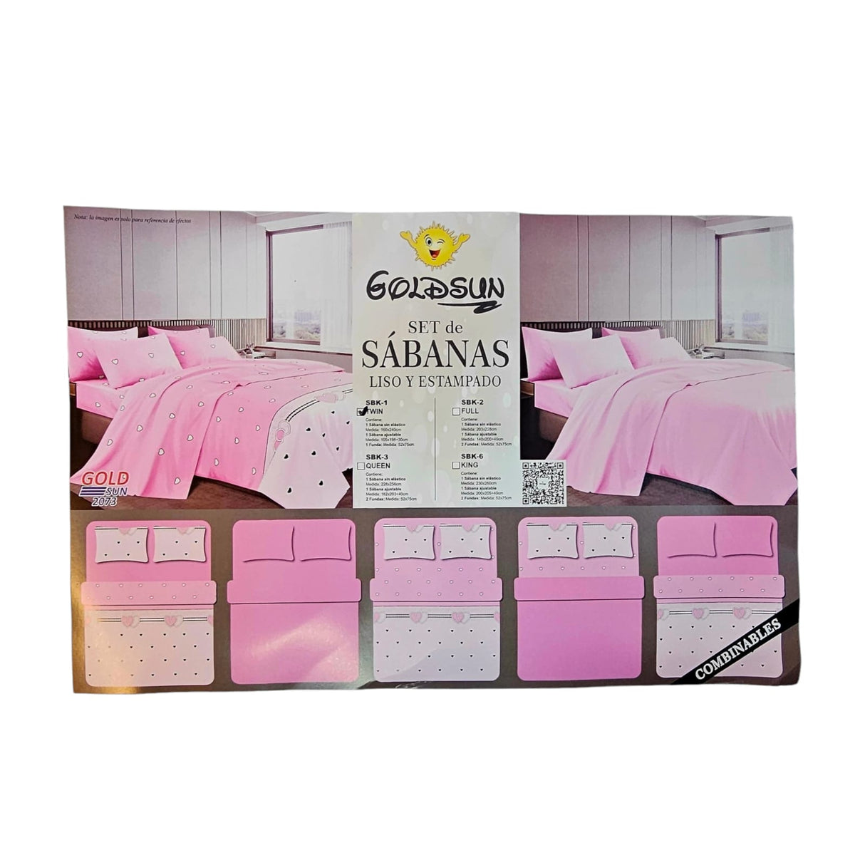 Sanabas 1 plaza y media combinables