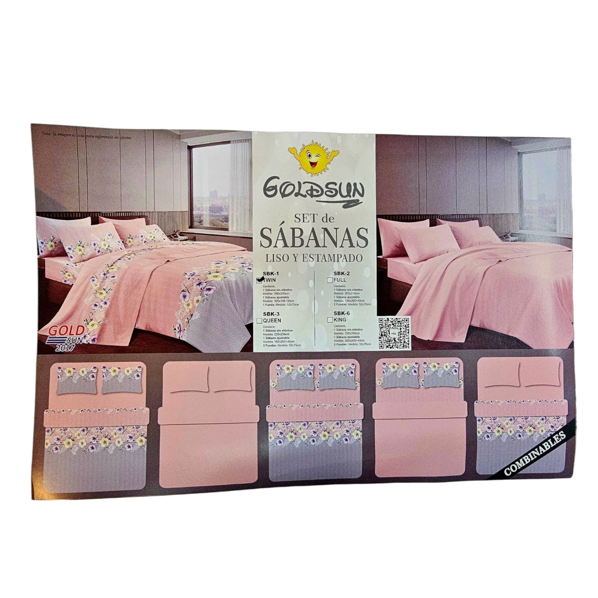 Sanabas 1 plaza y media combinables