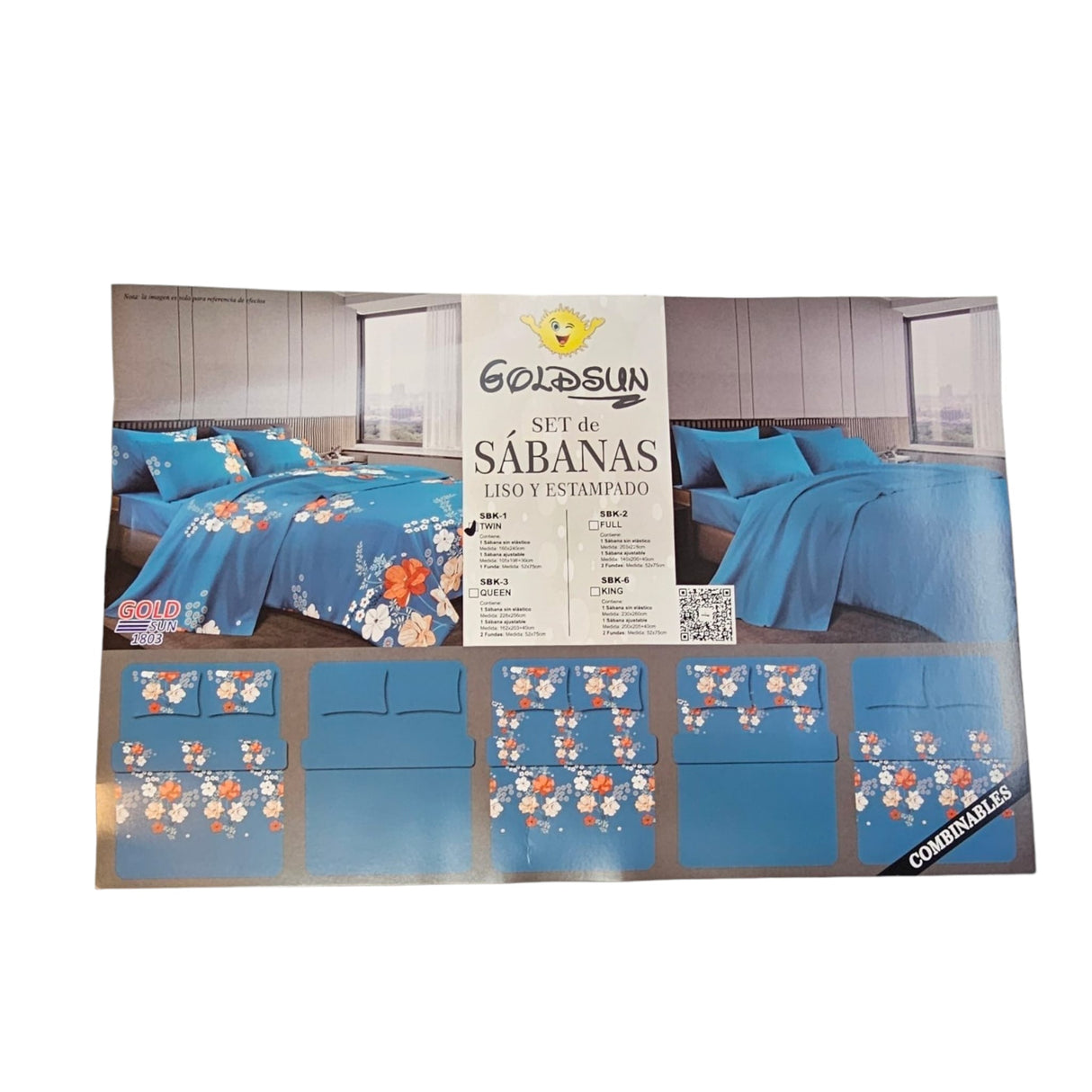 Sanabas 1 plaza y media combinables