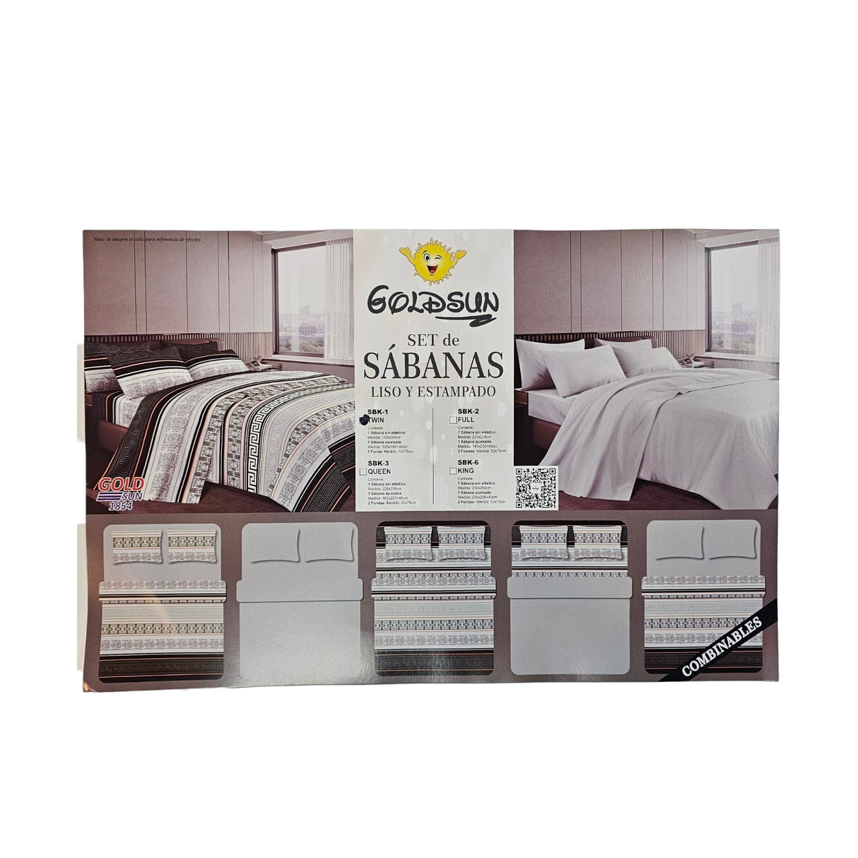 Sanabas 1 plaza y media combinables