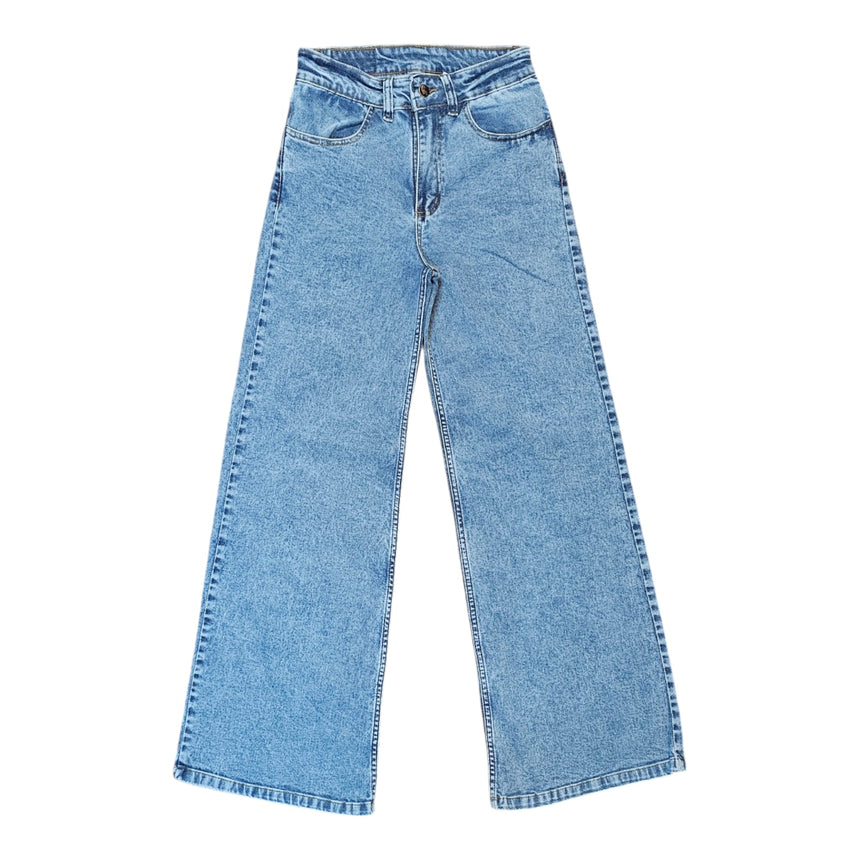 Jean Wide leg claro