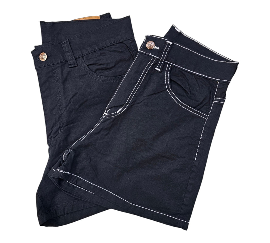Short de jean negro