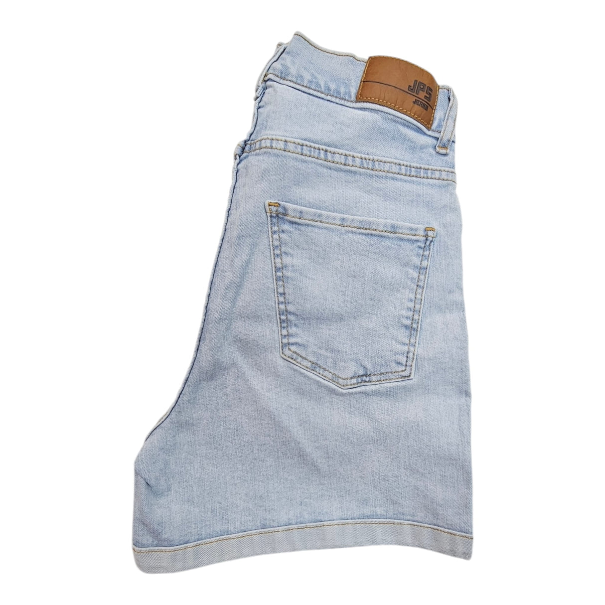 short de jean con dobladillo