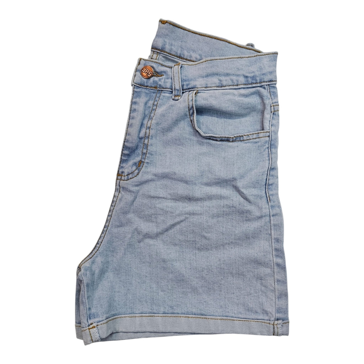 short de jean con dobladillo