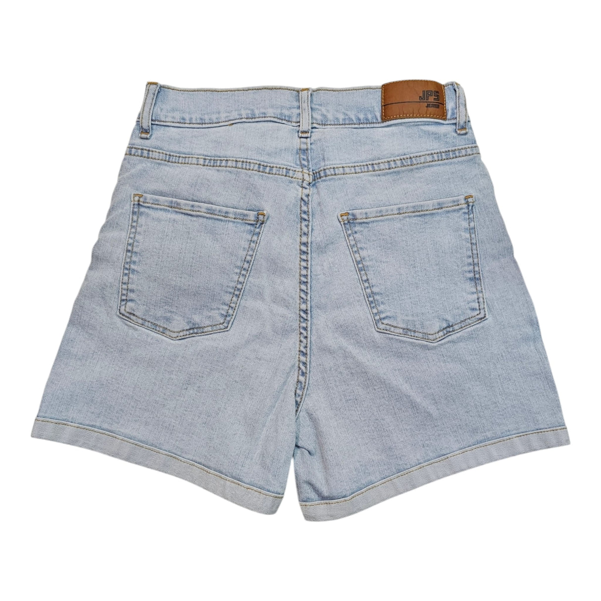 short de jean con dobladillo