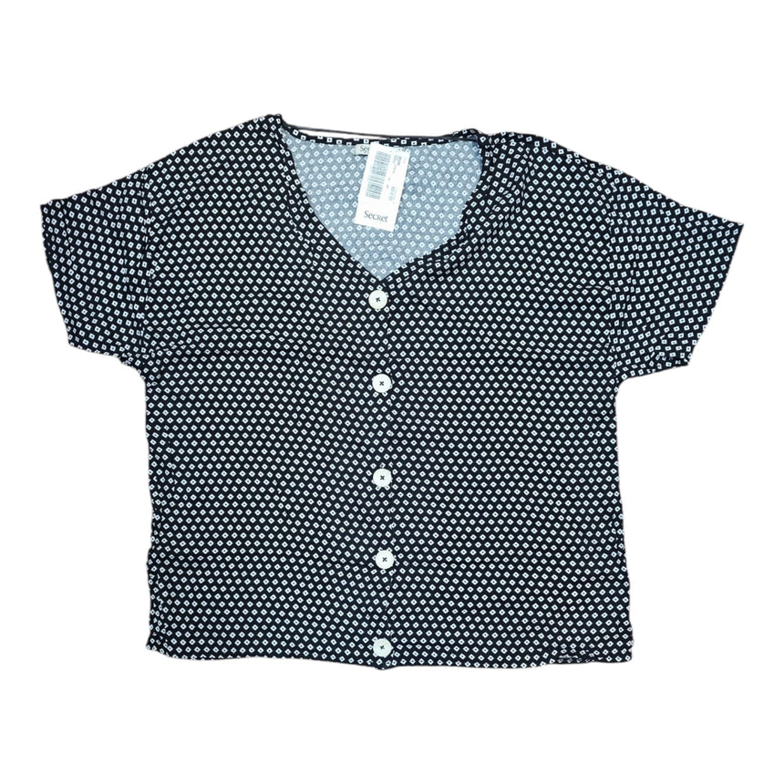 Blusa talle especial Secret con botones