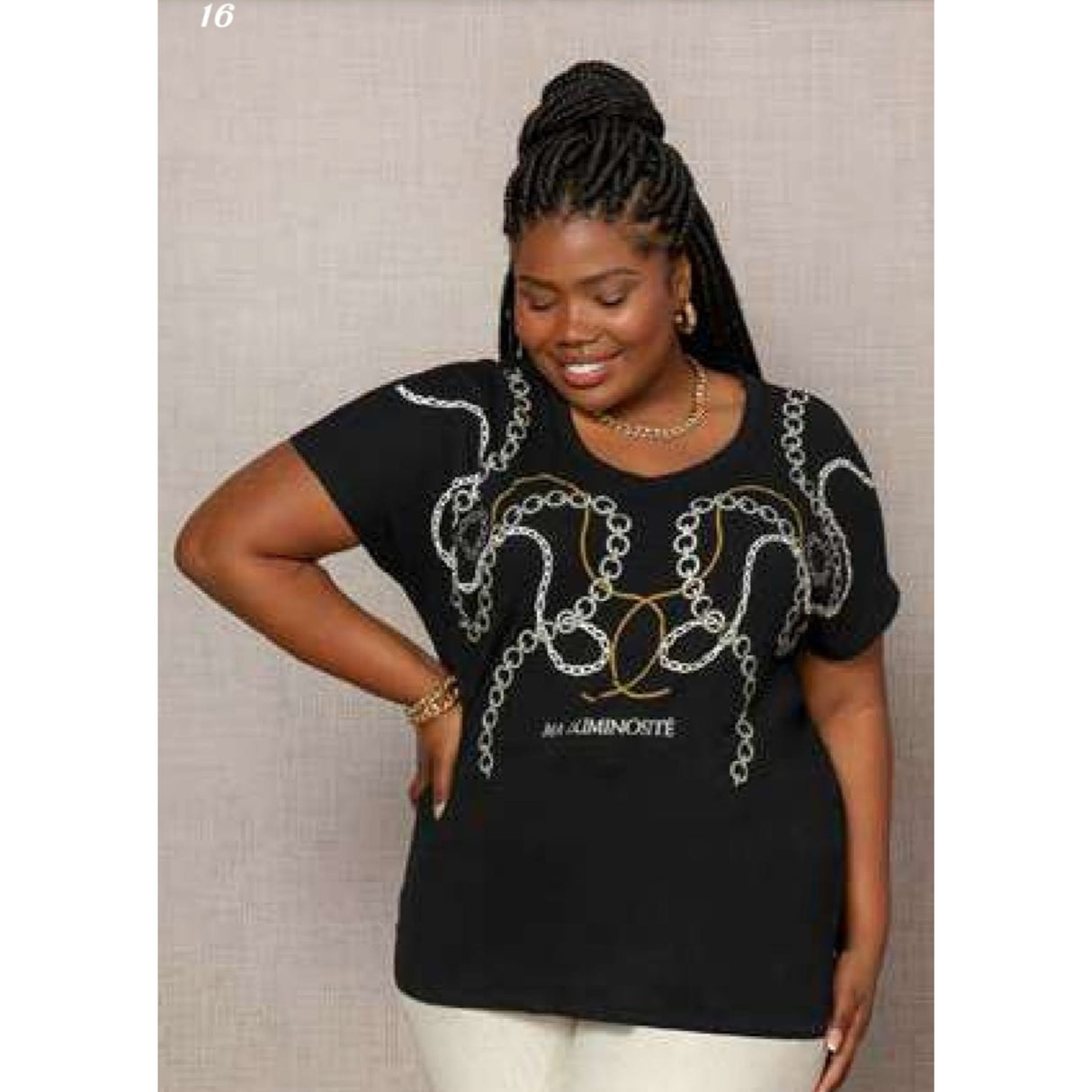 Blusa talle especial Secret