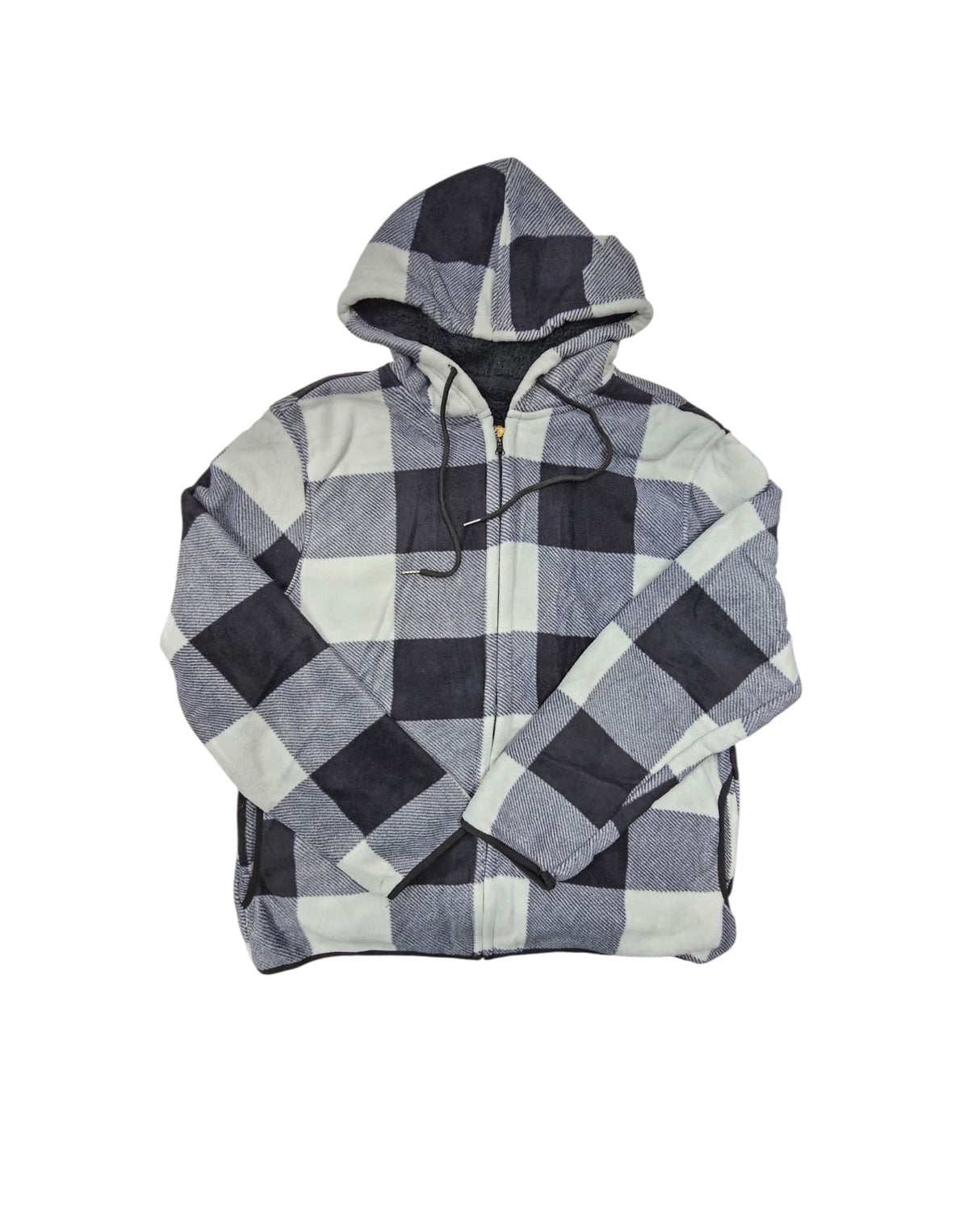 Campera a cuadros forrada