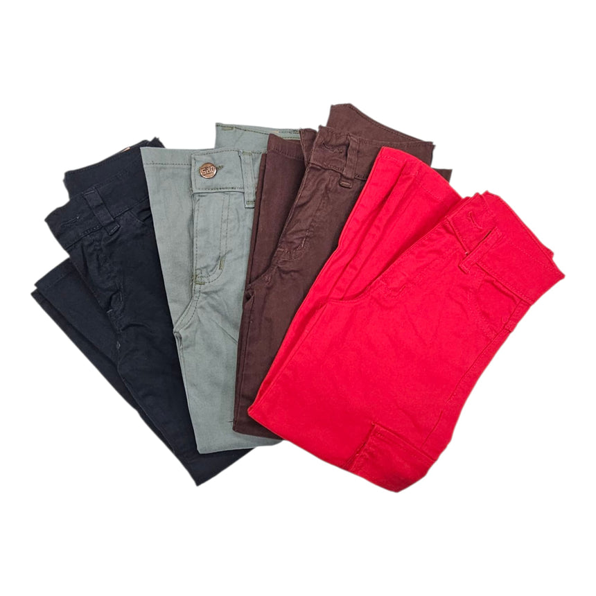 Wide leg cargo para niña