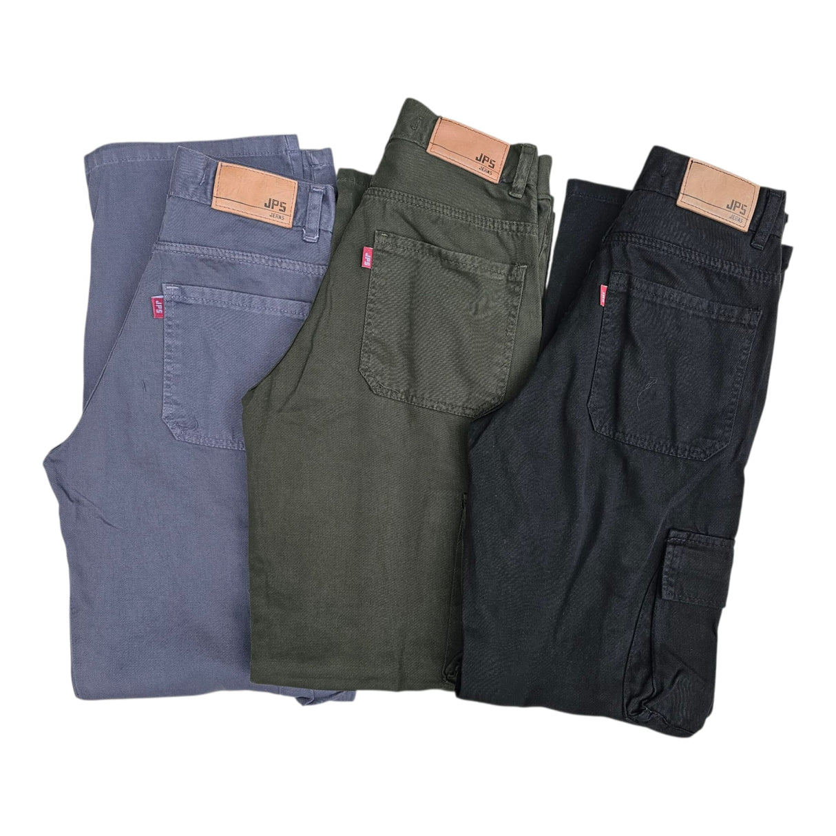Wide leg cargo de hombre