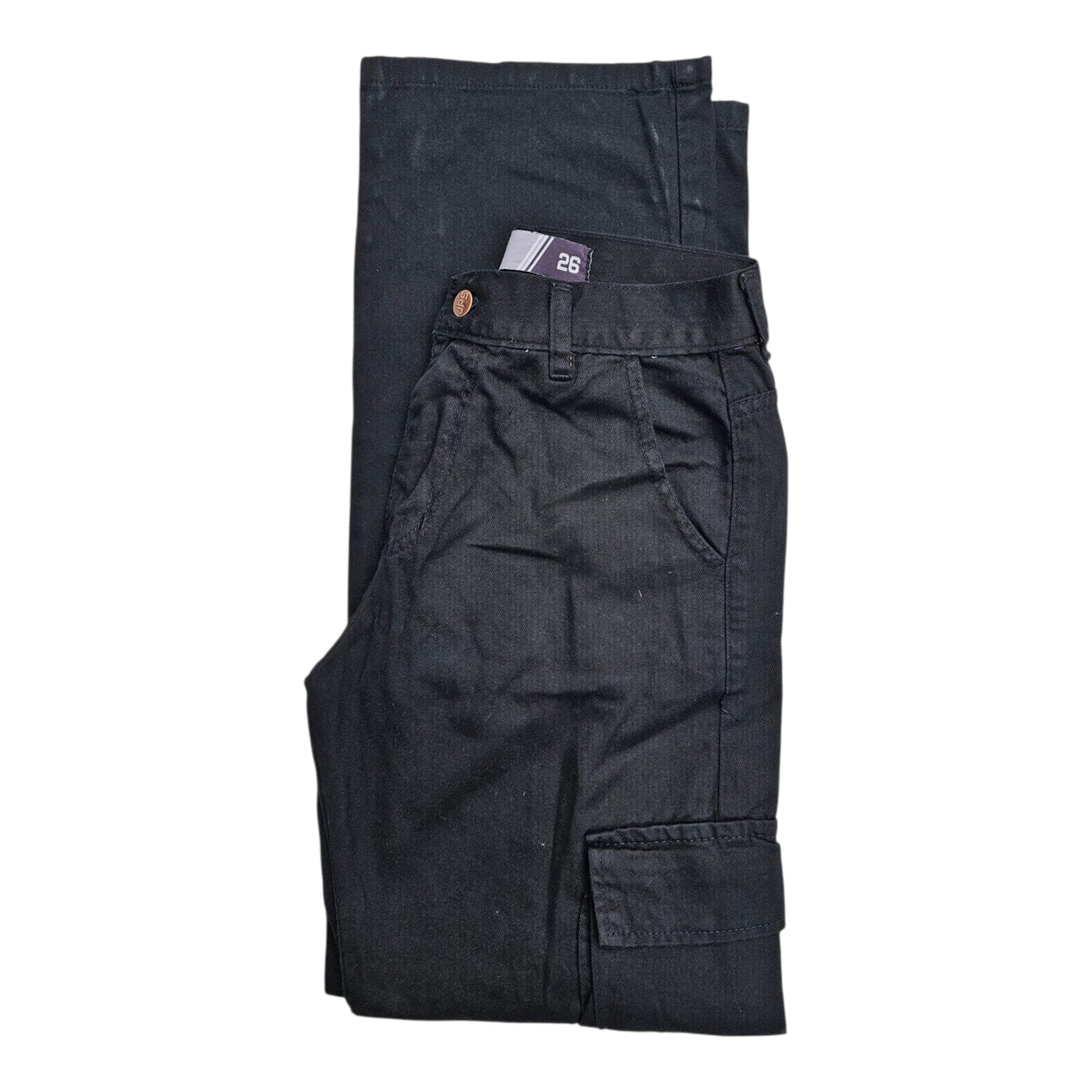 Wide leg cargo de hombre