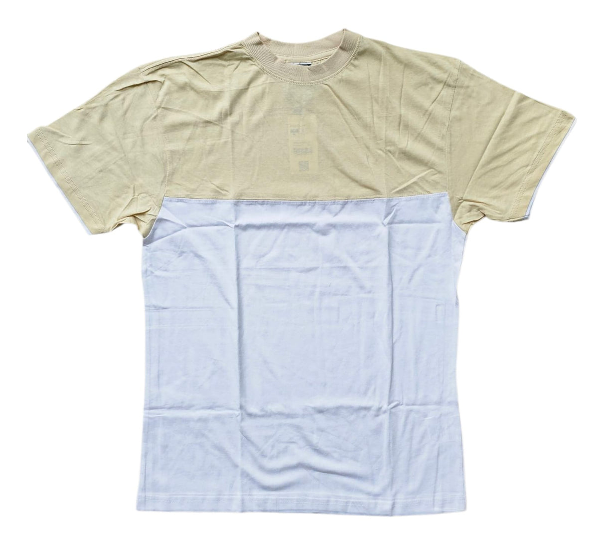 Remera confort combinada