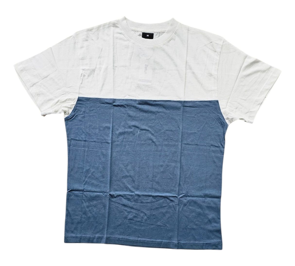 Remera confort combinada