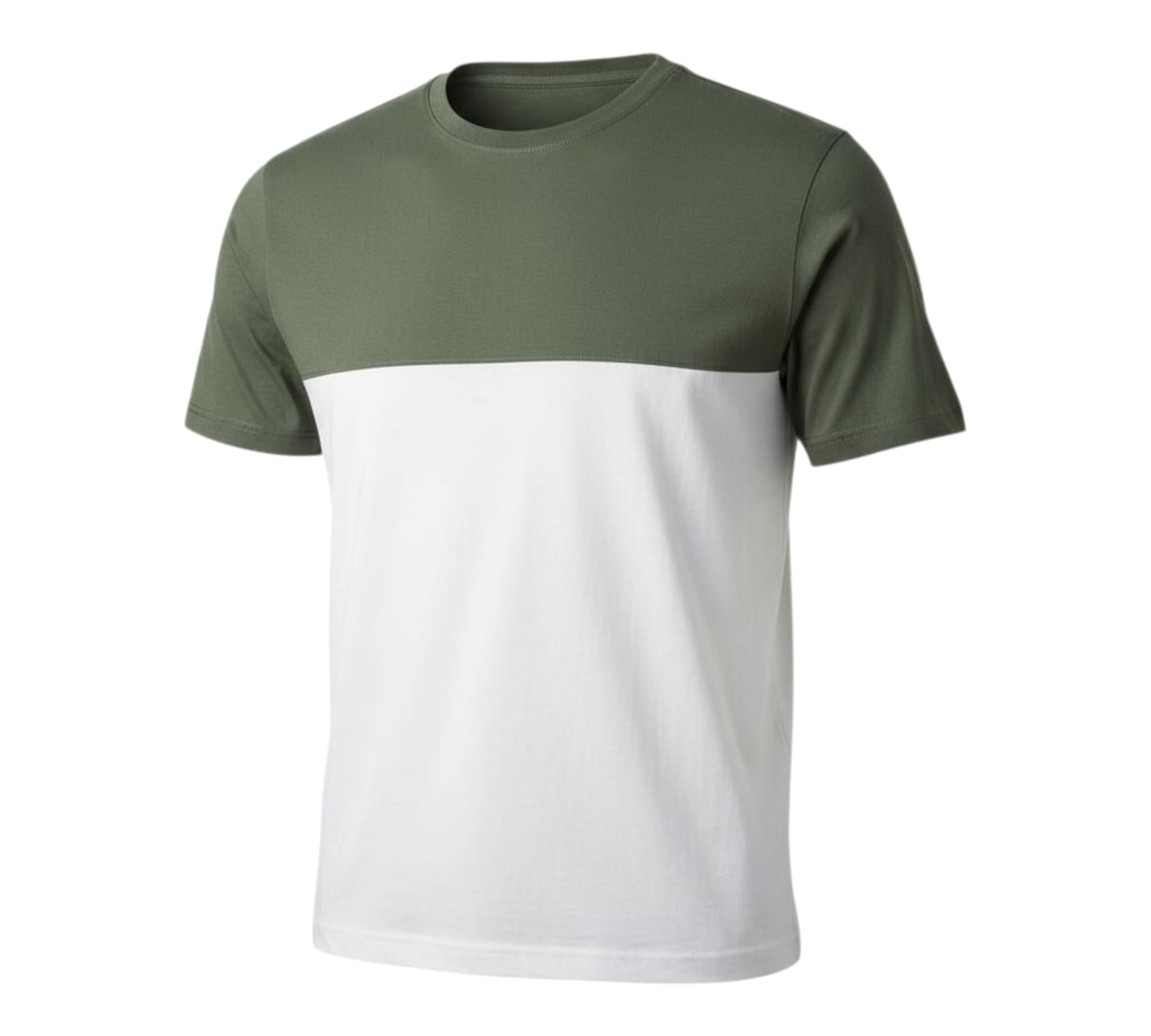 Remera confort combinada