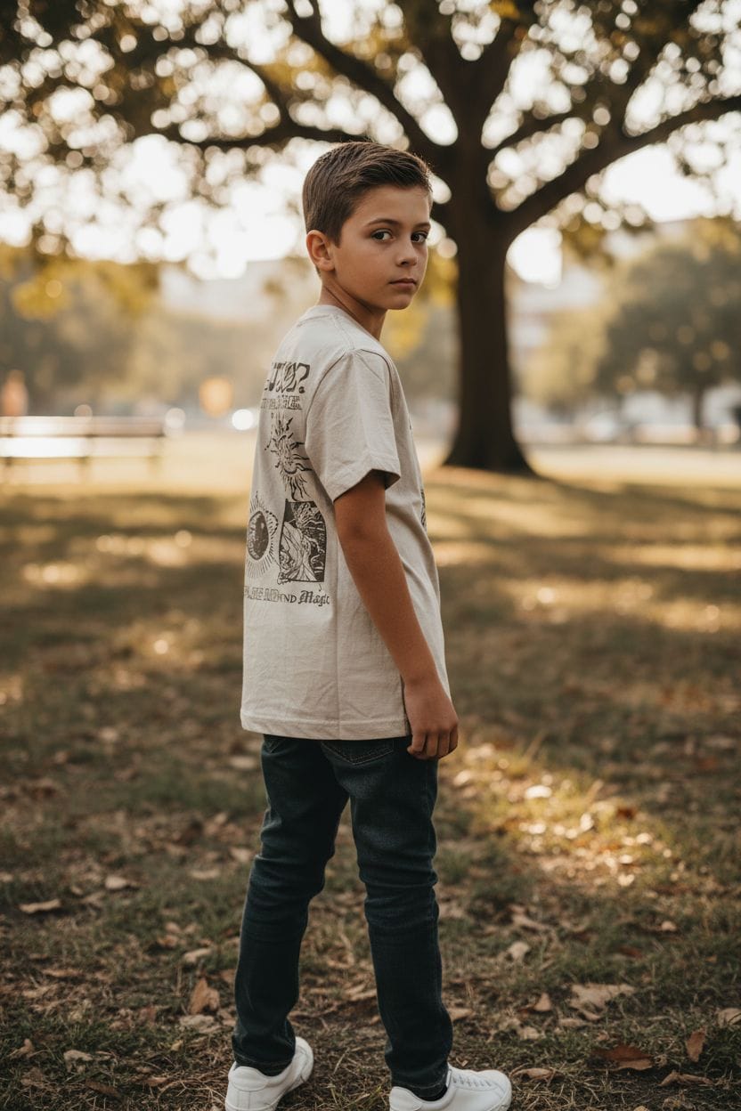 Remera estampada kids