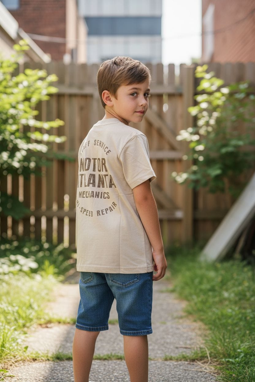 Remera estampada kids