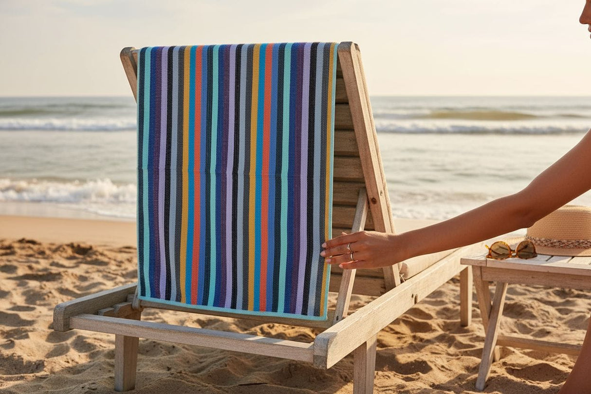 Toallon a rayas
