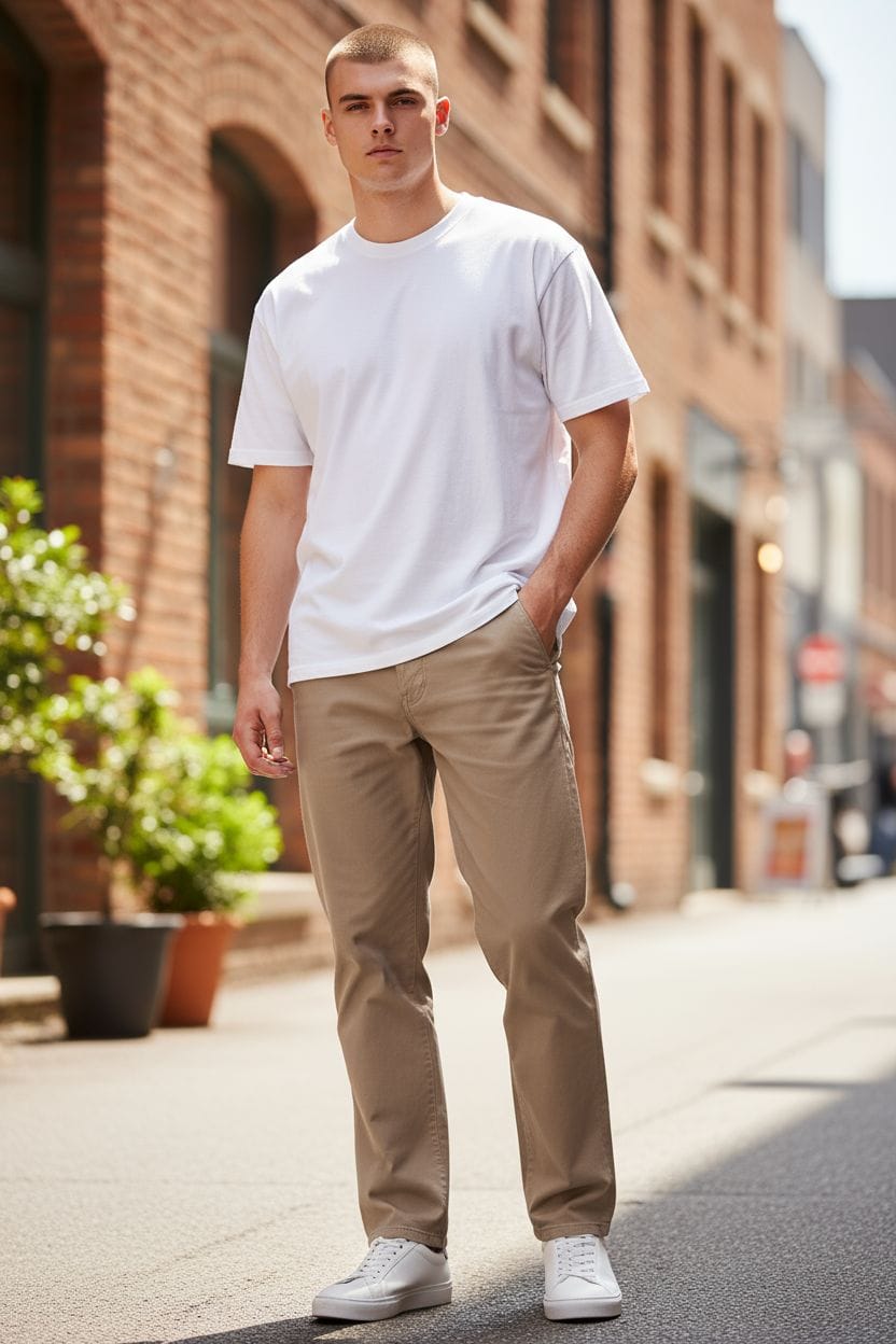 Pantalon beige