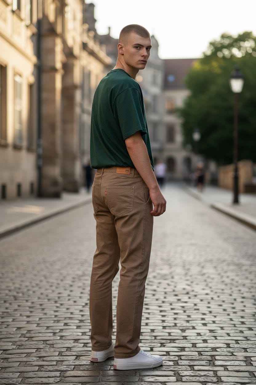 Pantalon beige
