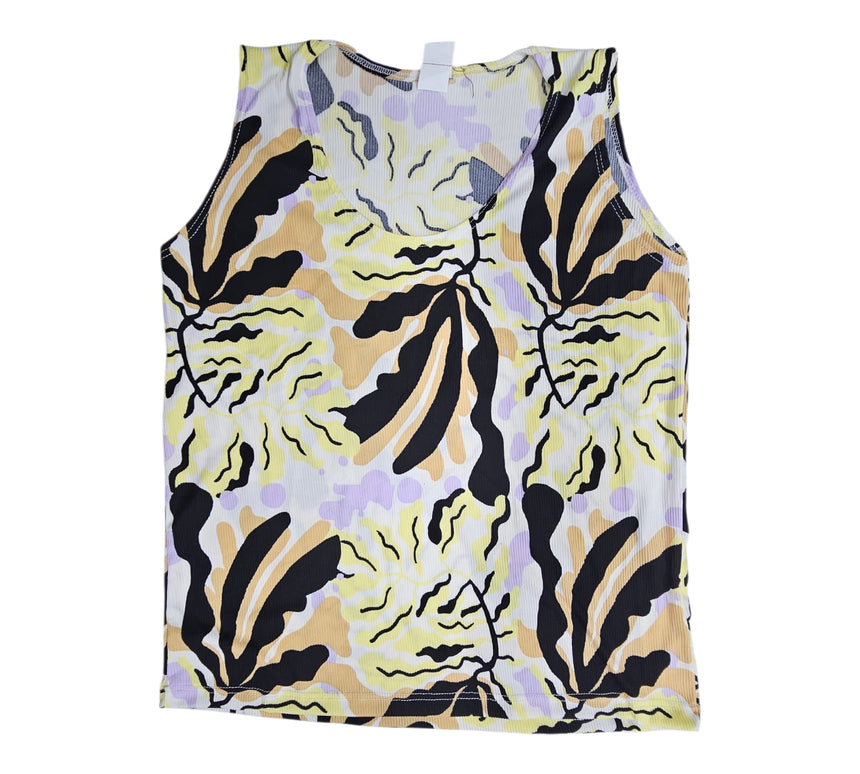 Musculosa animal print