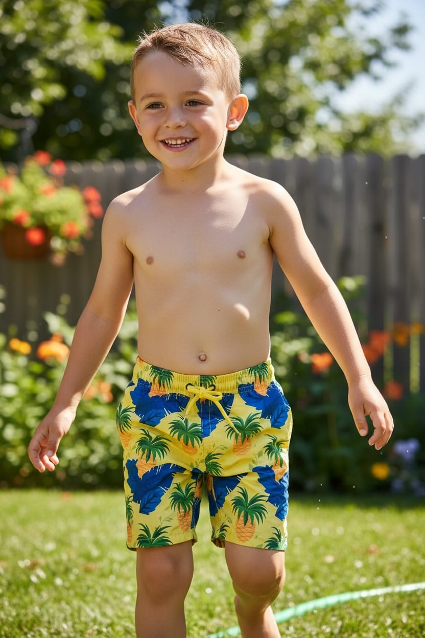 Short de playa kids