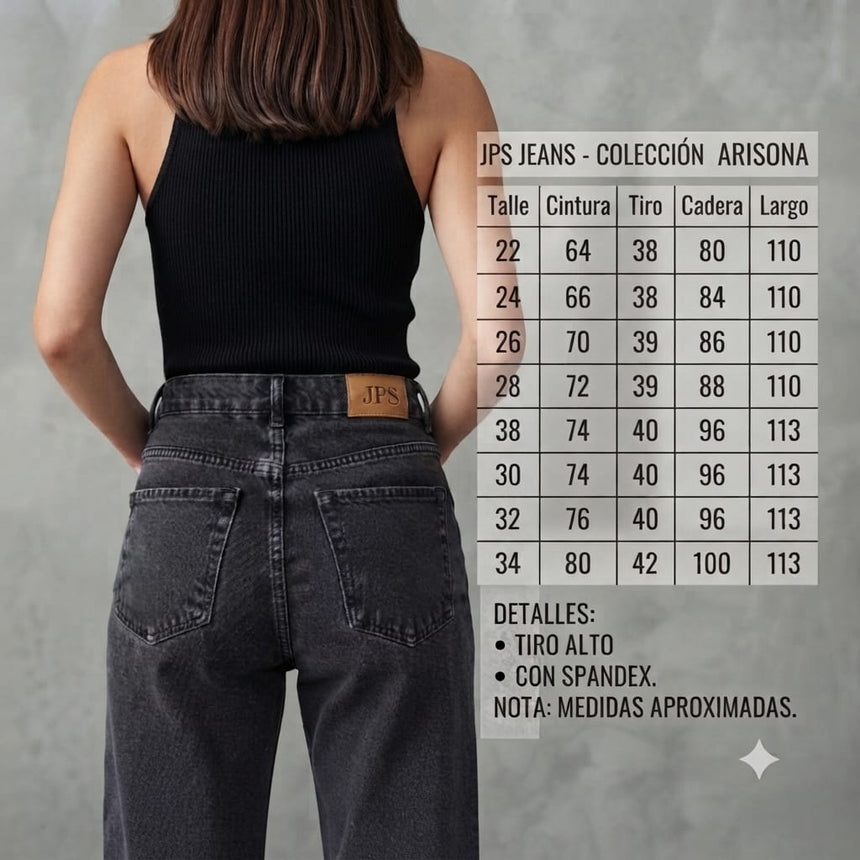 Wide leg Arisona black