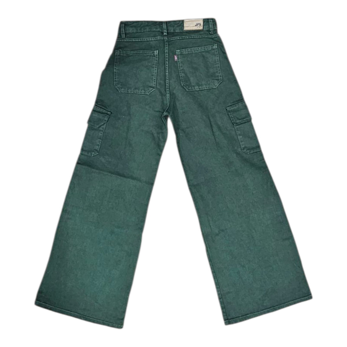 Wide leg cargo verde
