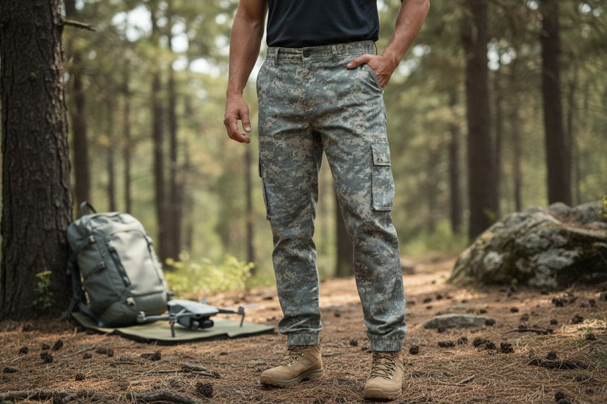 Babucha cargo camuflada