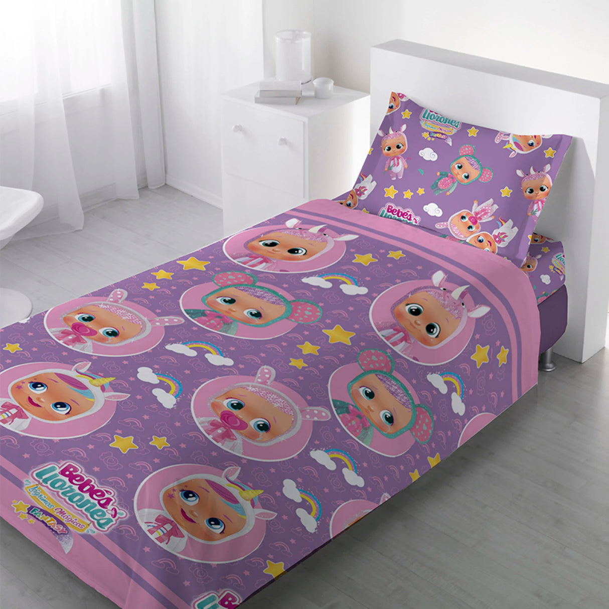 Juego Sábanas Infantil Bebés Llorones