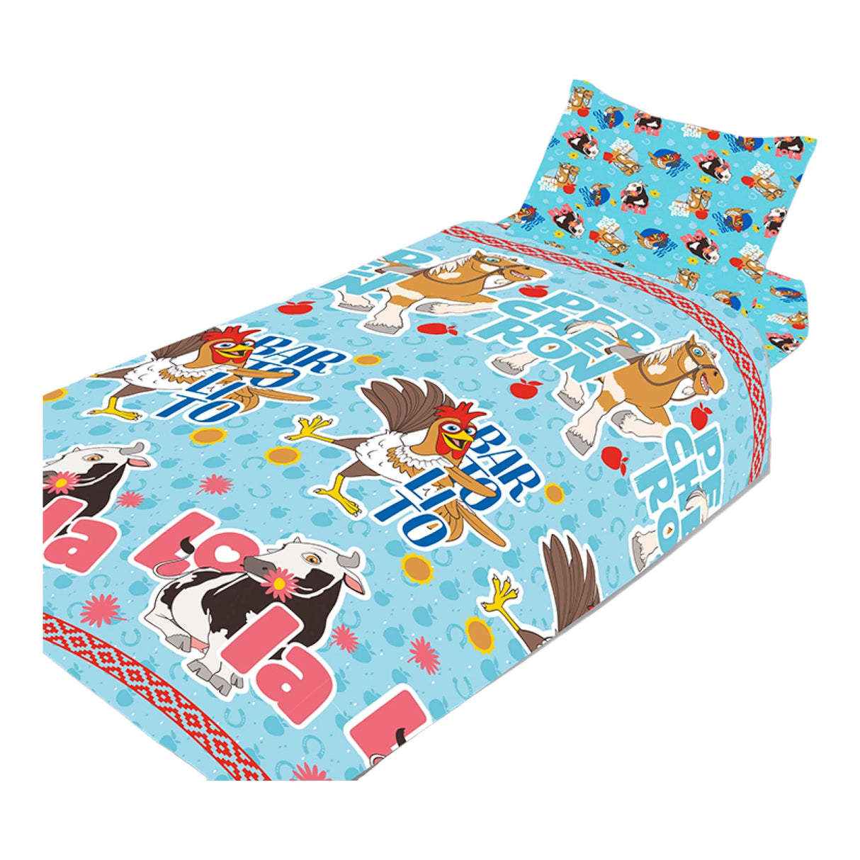 Juego Sábanas Infantiles Granja de Zenon