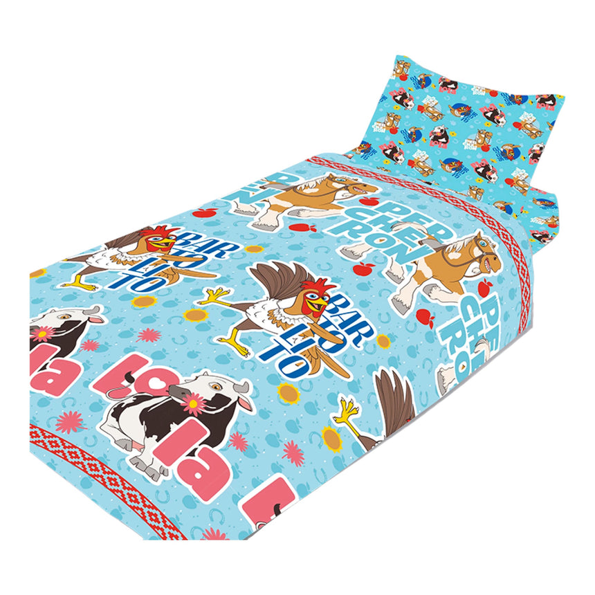 Juego Sábanas Infantiles Granja de Zenon