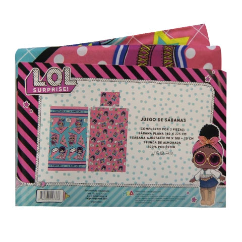 Juego Sábanas Infantiles LOL Surprise 1